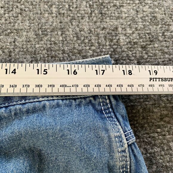 Vintage Liberty Carpenter Utility Jeans Blue Denim Size 36x30 (Actual 34x28.5) - Picture 15 of 16